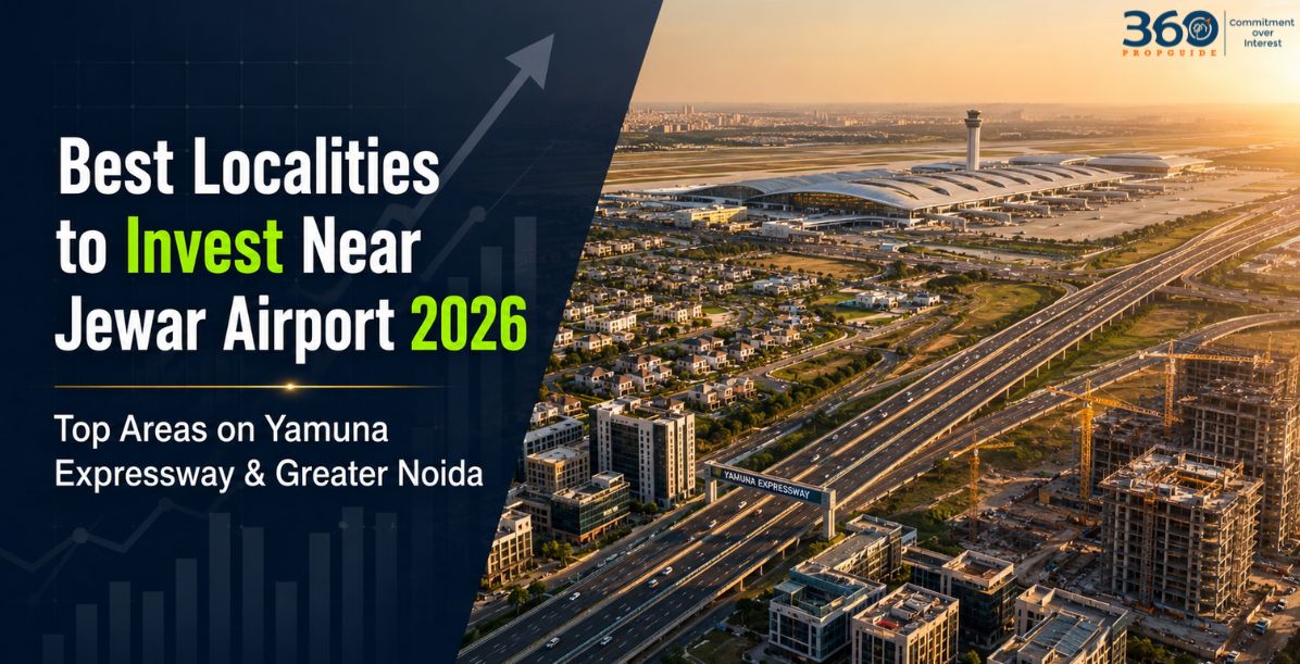 Best Localities to Invest Near Jewar Airport 2026: Top Areas on Yamuna Expressway & Greater Noida